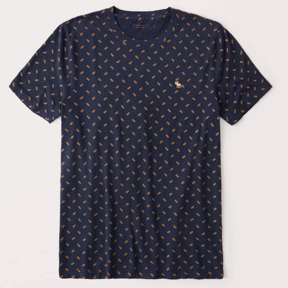 Abercrombie and Fitch Logo Tee size XL NWT